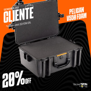 Pelican case Vault V550 - Promoção Semana do Cliente 2025