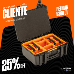 Pelican case Vault V300 - Promoção Semana do Cliente 2025